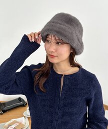 DISCOAT（ディスコート）の「ファーバケットハット（ハット）」