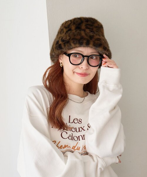 DISCOAT（ディスコート）の「ファーバケットハット（ハット・レディース・ベージュ/ブラウン/グレー・FREE）」の13枚目の写真