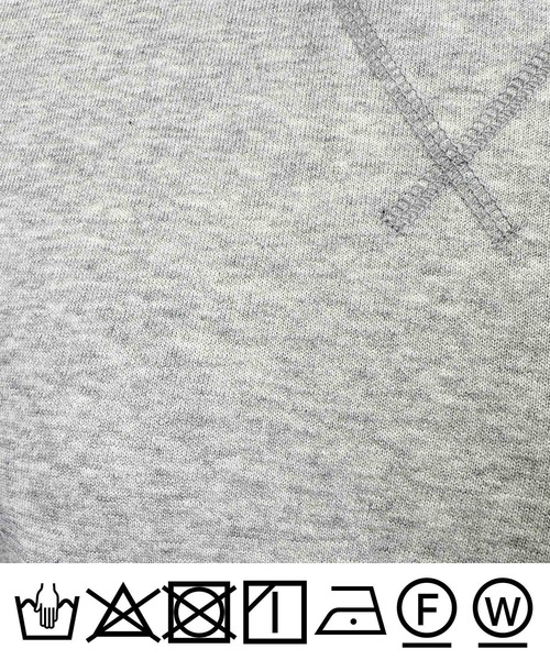 DIARIUM（ディアリウム）の「【日本製】襟フリル付きミニ裏毛プルオーバー(襟取り外し可)（Tシャツ/カットソー・レディース・グレー/ネイビー・M）」の16枚目の写真