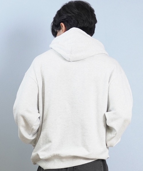 girl(ガール)の「GIRL/ガール OG ARCH HOOD パーカー GR25FUM01(パーカー・メンズ・ライトグレー/ブラック/パープル・L/M/XL)」の10枚目の写真