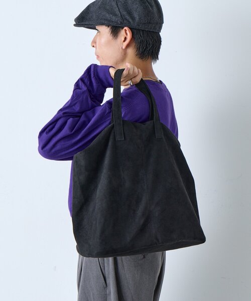 WHIMSIC(ウィムジック)の「【WHIMSIC】ヴィーガンレザー3ウェイトートバッグ(トートバッグ・レディース・キャメル/ブラック・FREE)」の6枚目の写真