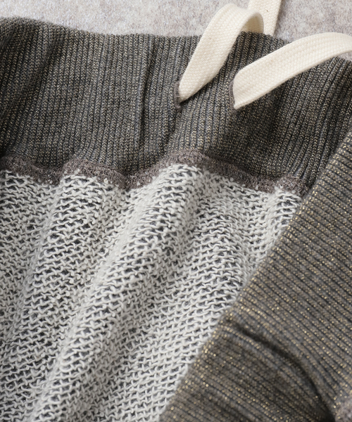 SLOBE IENA（スローブイエナ）の「IRONING/アイロニング グリッタースウェットロングスカート 01IR0134ISLV（スカート・レディース・ライトグレー/チャコールグレー・FREE）」の12枚目の写真