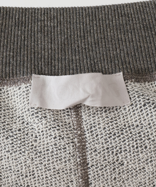 SLOBE IENA（スローブイエナ）の「IRONING/アイロニング グリッタースウェットロングスカート 01IR0134ISLV（スカート・レディース・ライトグレー/チャコールグレー・FREE）」の15枚目の写真