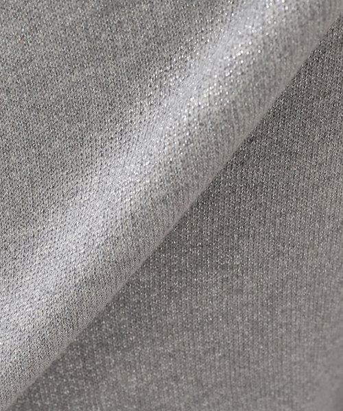 SLOBE IENA（スローブイエナ）の「IRONING/アイロニング グリッタースウェットロングスカート 01IR0134ISLV（スカート・レディース・ライトグレー/チャコールグレー・FREE）」の19枚目の写真