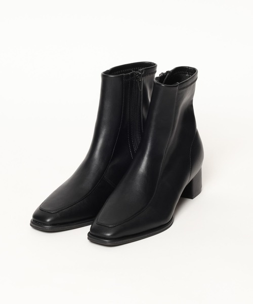BAYFLOW（ベイフロー）の「[足にフィットして歩きやすい]ストレッチヒールブーツ（ブーツ・レディース・ブラック/ブラウン・LARGE/MEDIUM）」の9枚目の写真