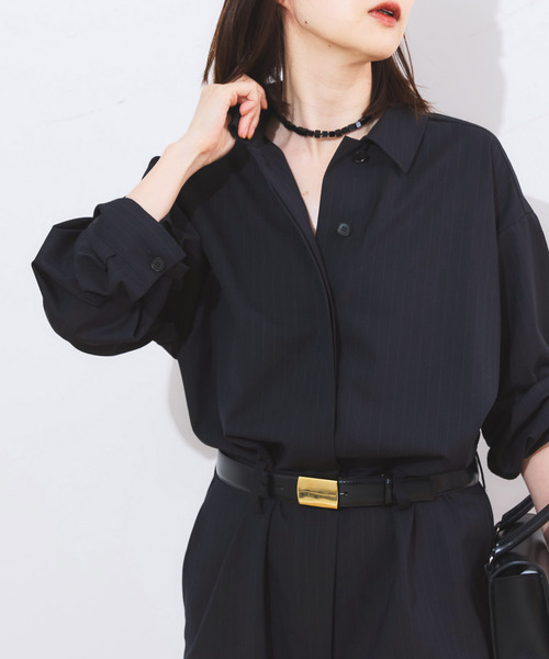 journal standard L'essage(ジャーナルスタンダードレサージュ)の「TRONオールインワン(つなぎ/オールインワン・レディース・ブラウン/ネイビー・36/38)」の19枚目の写真