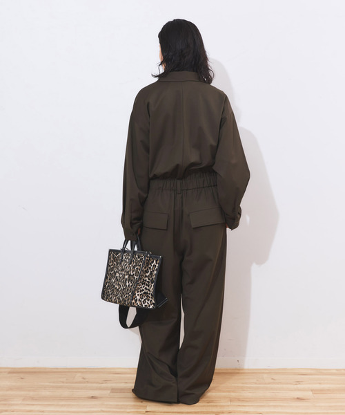 journal standard L'essage(ジャーナルスタンダードレサージュ)の「TRONオールインワン(つなぎ/オールインワン・レディース・ブラウン/ネイビー・36/38)」の3枚目の写真