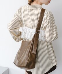 Kastane | 【A4サイズ】レザーショルダーバッグ(ショルダーバッグ)