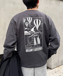 CIAOPANIC TYPY（チャオパニックティピー）の「男女兼用/ojisanワンポイント刺繍裏毛スウェットクルー（スウェット）」