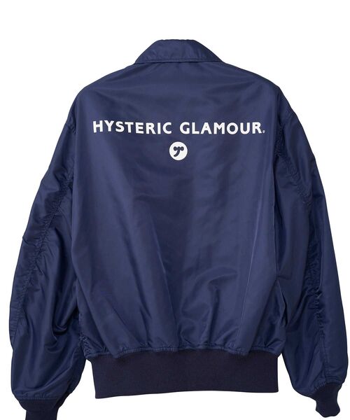 HYSTERIC GLAMOUR(ヒステリックグラマー)の「HG SYMBOL LOGO CWU-36P ジャケット(ミリタリージャケット・メンズ・ネイビー/ブラック/カーキ・MEDIUM/SMALL/X-LARGE/LARGE)」の8枚目の写真