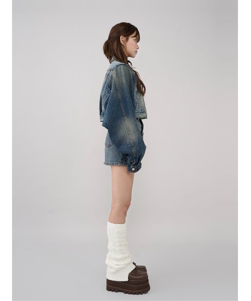 バックカーブデニムミニスカート（スカート）｜Darich（ダーリッチ）の