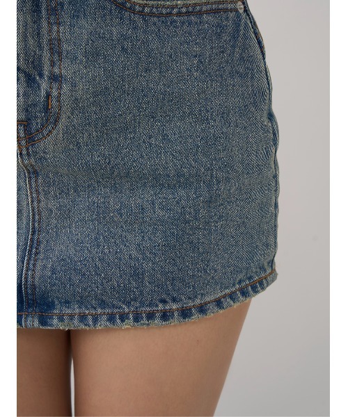 バックカーブデニムミニスカート（スカート）｜Darich（ダーリッチ）の