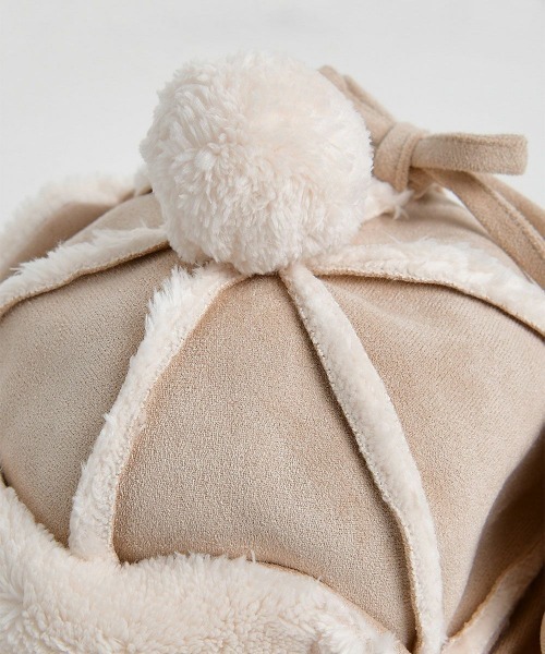 moimoln（モイモルン）の「モルンムートン帽子（ハット・キッズ・ベージュ・48cm/46cm/52cm/50cm）」の7枚目の写真