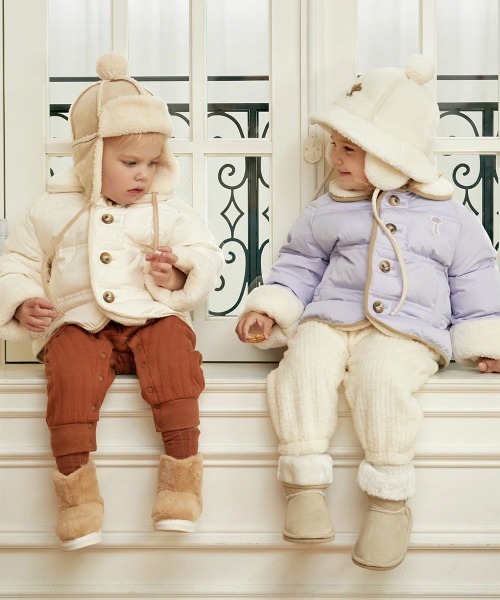 moimoln（モイモルン）の「モルンムートン帽子（ハット・キッズ・ベージュ・48cm/46cm/52cm/50cm）」の12枚目の写真