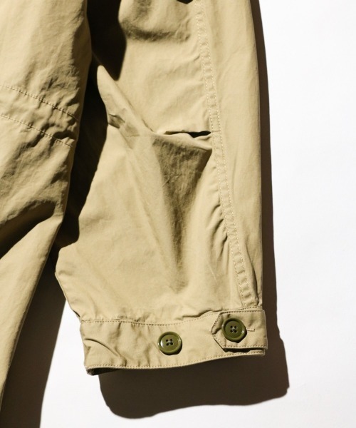 made in standard （メイドインスタンダード）の「MADE IN STANDARD/メイドインスタンダード M51 FIELD COAT M-51フィールドコート（ミリタリージャケット・メンズ・ブラック/カーキ・MEDIUM/LARGE）」の4枚目の写真