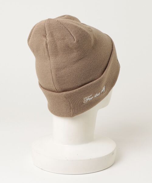 FTC（エフティーシー）の「NEW ERA FOR THE CITY BEANIE（ニットキャップ/ビーニー・メンズ・カーキ/ブラック/オレンジ・FREE）」の10枚目の写真