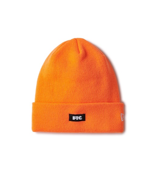FTC（エフティーシー）の「NEW ERA FOR THE CITY BEANIE（ニットキャップ/ビーニー・メンズ・カーキ/ブラック/オレンジ・FREE）」の3枚目の写真