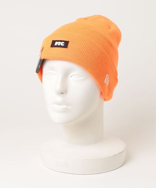 FTC（エフティーシー）の「NEW ERA FOR THE CITY BEANIE（ニットキャップ/ビーニー・メンズ・カーキ/ブラック/オレンジ・FREE）」の12枚目の写真