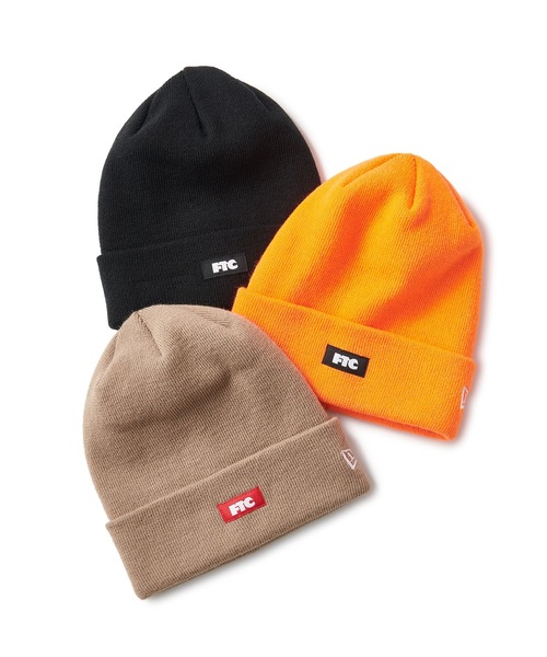 FTC（エフティーシー）の「NEW ERA FOR THE CITY BEANIE（ニットキャップ/ビーニー・メンズ・カーキ/ブラック/オレンジ・FREE）」の9枚目の写真