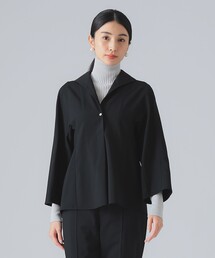 EFFE BEAMS | ウール イタリアンカラー ブラウス(シャツ/ブラウス)