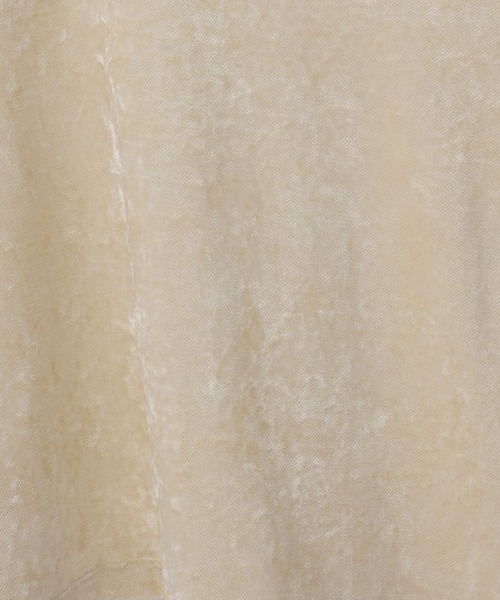 LEPSIM(レプシィム)の「《オフィスライン》シアーベロア2WAY長袖プルオーバー 587915(Tシャツ/カットソー・レディース・ブルー/ブラック/アイボリー・FREE)」の10枚目の写真