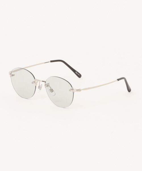 ADPOSION（アドポーション）の「【WEB限定】リムレスメガネ（メガネ・レディース・シルバー/ゴールド/ブラウン/グレー・FREE）」の2枚目の写真