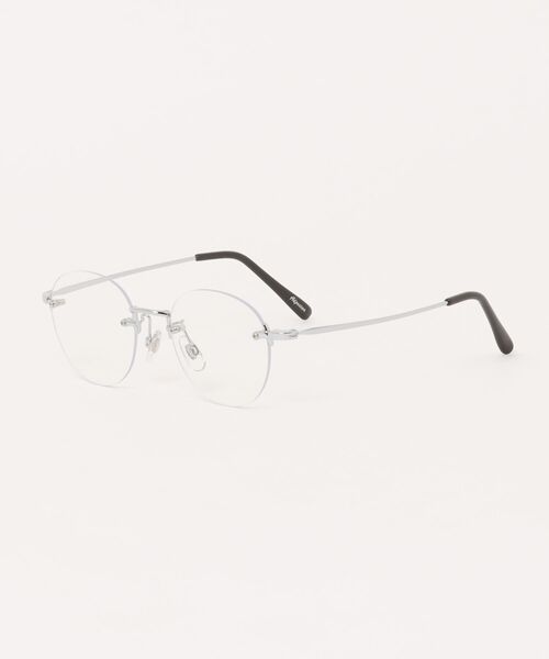 ADPOSION（アドポーション）の「【WEB限定】リムレスメガネ（メガネ・レディース・シルバー/ゴールド/ブラウン/グレー・FREE）」の4枚目の写真
