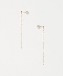 les bonbon】K18 elisabeth chain pierce/エリザベス チェーン ピアス