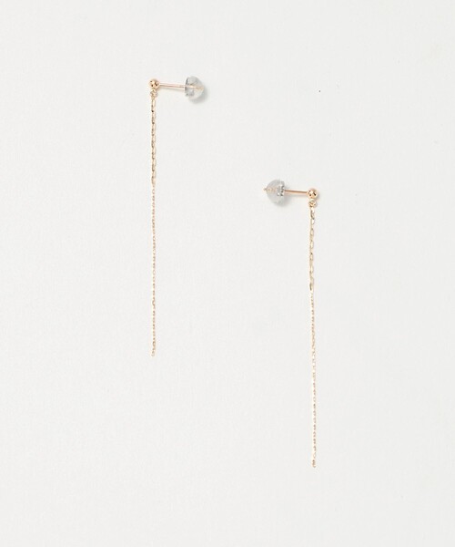 ◆ ルボンボン　チェーンピアス les bonbon＞K10 CMB チェーン ピアス（ピアス（両耳用））｜les