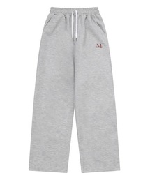 MUCENT | SIGNATURE HEART LETTERING BACK LOGO SWEAT PANTS(スウェットパンツ)