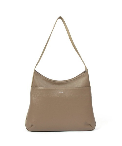 Beau're(ヴュレ)の「【BEAURE/ビュレ】One ショルダー Flat Bag(ショルダーバッグ・レディース・ブラック/グレイッシュベージュ/ベージュ・FREE)」の18枚目の写真