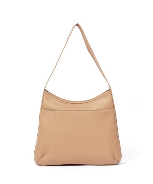Beau're(ヴュレ)の「【BEAURE/ビュレ】One ショルダー Flat Bag(ショルダーバッグ・レディース・ブラック/グレイッシュベージュ/ベージュ・FREE)」の17枚目の写真