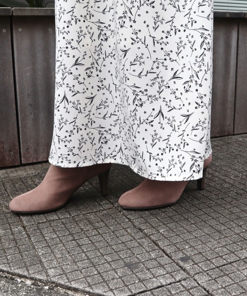 CECIL McBEE(セシルマクビー)の「花柄ピンタックフリルワンピース(ワンピース・レディース・ブラック/アイボリー/ブラウン・MEDIUM)」の10枚目の写真