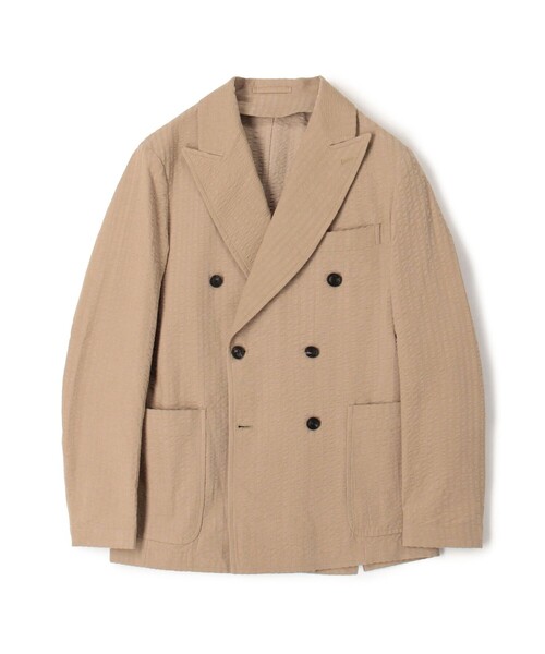 セール】コットンコーデュロイ ダブルブレステッド6Bジャケット ALBINI