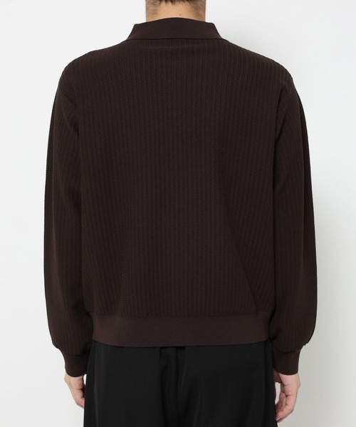 HARE(ハレ)の「パールボタンコンパクトニットシャツ(HARE)(ニット/セーター・メンズ・ブラウン/ホワイト/ブラック・SMALL/MEDIUM)」の19枚目の写真