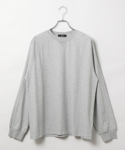 LAND MUSEUM(ランドミュージアム)の「LAND MUSEUM/サイドラインロンT(Tシャツ/カットソー・メンズ・ブラウン/グレー/ブラック・MEDIUM/LARGE)」の4枚目の写真