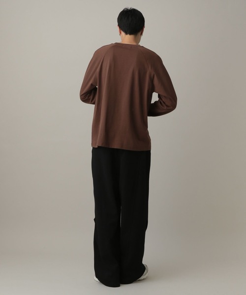 LAND MUSEUM(ランドミュージアム)の「LAND MUSEUM/サイドラインロンT(Tシャツ/カットソー・メンズ・ブラウン/グレー/ブラック・MEDIUM/LARGE)」の19枚目の写真