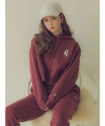 CALNAMUR（カルナムール）の「【CALNAMUR×NEW ERA】SWEAT SHORT HOODIE CALNAMUR（パーカー）」