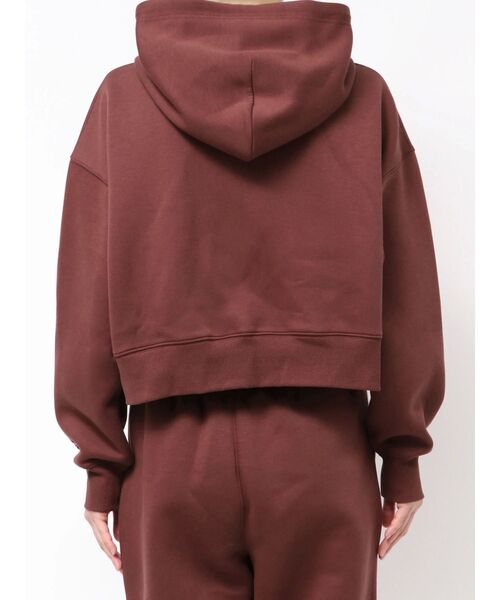 NEW ERA(ニューエラ)の「【CALNAMUR×NEW ERA】SWEAT SHORT HOODIE CALNAMUR(パーカー・レディース・ブラウン/ミント・MEDIUM/LARGE)」の12枚目の写真