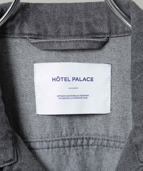 NANO universe（ナノユニバース）の「｢HOTEL PALACE｣ フェードデニムカバーオールジャケット（デニムジャケット・メンズ・グレー/ブルー・L/M）」の12枚目の写真