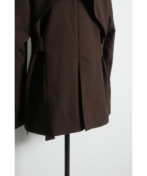 セール】BACK RIBBON TAILORED JACKET（テーラードジャケット