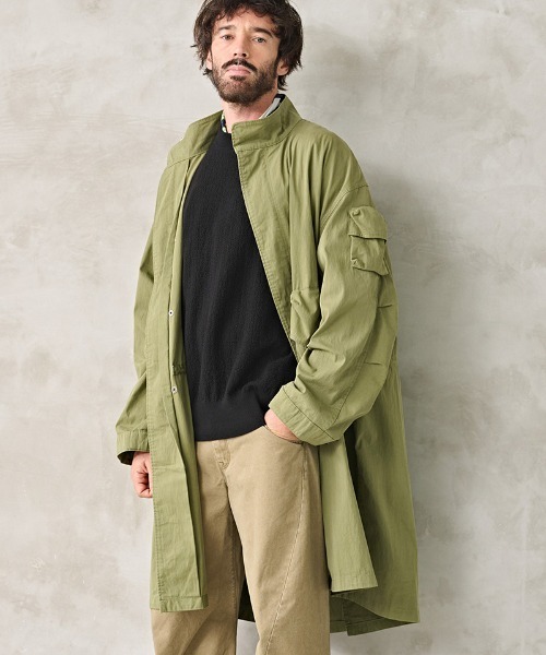 Kelen（ケレン）の「mj11184- MELVILLE  MODS UTILITY COAT モッズユーティリティーコート(KLM26HJK1121)（モッズコート・メンズ・ブラック/カーキ・38/40/42）」の2枚目の写真