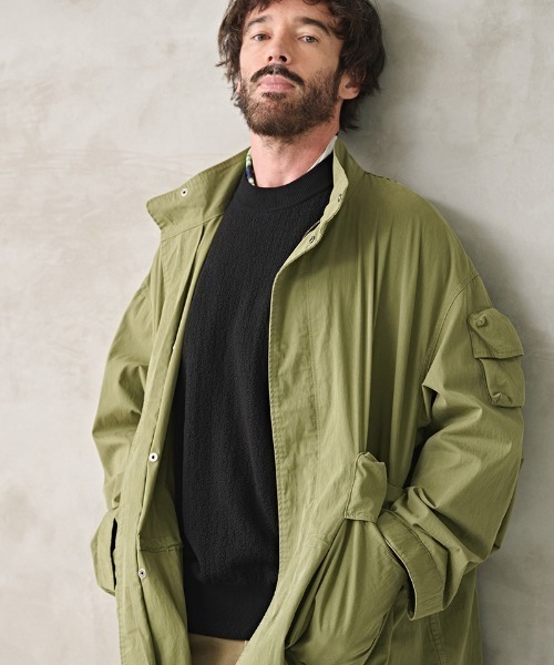 Kelen（ケレン）の「mj11184- MELVILLE  MODS UTILITY COAT モッズユーティリティーコート(KLM26HJK1121)（モッズコート・メンズ・ブラック/カーキ・38/40/42）」の3枚目の写真