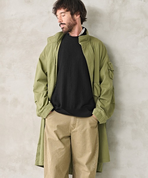 Kelen（ケレン）の「mj11184- MELVILLE  MODS UTILITY COAT モッズユーティリティーコート(KLM26HJK1121)（モッズコート・メンズ・ブラック/カーキ・38/40/42）」の5枚目の写真