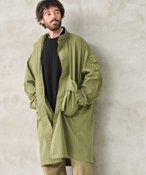 Kelen（ケレン）の「mj11184- MELVILLE  MODS UTILITY COAT モッズユーティリティーコート(KLM26HJK1121)（モッズコート・メンズ・ブラック/カーキ・38/40/42）」の6枚目の写真