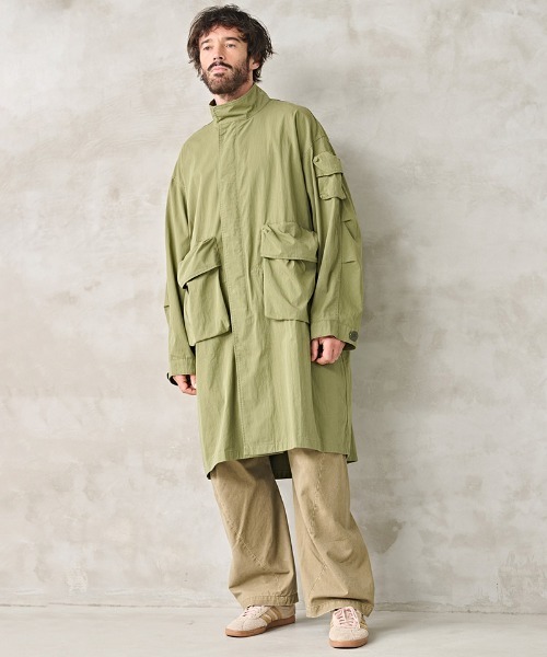 Kelen（ケレン）の「mj11184- MELVILLE  MODS UTILITY COAT モッズユーティリティーコート(KLM26HJK1121)（モッズコート・メンズ・ブラック/カーキ・38/40/42）」の7枚目の写真