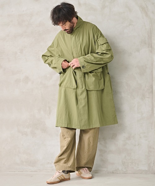 Kelen（ケレン）の「mj11184- MELVILLE  MODS UTILITY COAT モッズユーティリティーコート(KLM26HJK1121)（モッズコート・メンズ・ブラック/カーキ・38/40/42）」の8枚目の写真