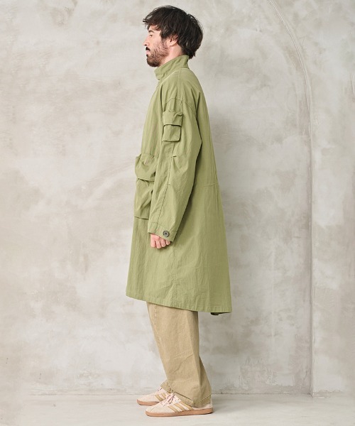Kelen（ケレン）の「mj11184- MELVILLE  MODS UTILITY COAT モッズユーティリティーコート(KLM26HJK1121)（モッズコート・メンズ・ブラック/カーキ・38/40/42）」の9枚目の写真