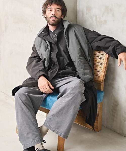Kelen（ケレン）の「mj11184- MELVILLE  MODS UTILITY COAT モッズユーティリティーコート(KLM26HJK1121)（モッズコート・メンズ・ブラック/カーキ・38/40/42）」の13枚目の写真