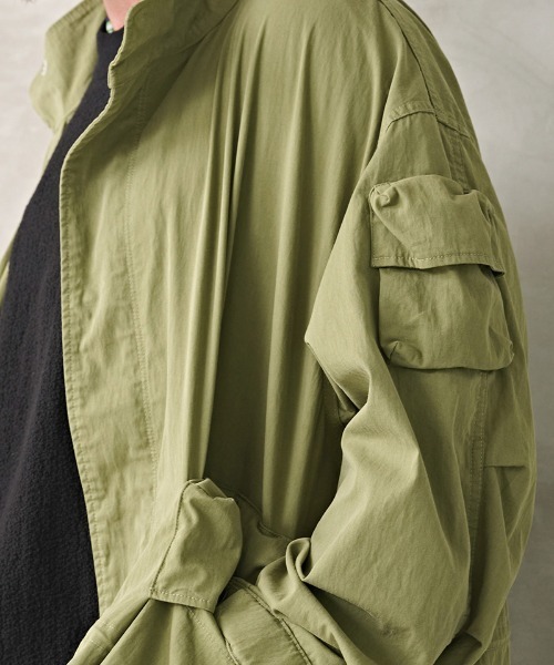 Kelen（ケレン）の「mj11184- MELVILLE  MODS UTILITY COAT モッズユーティリティーコート(KLM26HJK1121)（モッズコート・メンズ・ブラック/カーキ・38/40/42）」の19枚目の写真